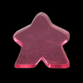 TDSO Zircon Glass Ruby Meeple T1