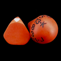 The Dice Lab Opaque Orange Roll A Card - Playing Card Dice
