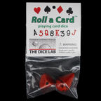 The Dice Lab Opaque Orange Roll A Card - Playing Card Dice