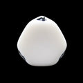 The Dice Lab Opaque White & Black Truncated Tetrahedral D4 Dice