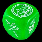 HALF PRICE CLEARANCE The Lord of the Rings: Journey to Mordor Green D6 Dice