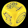 HALF PRICE CLEARANCE The Lord of the Rings: Journey to Mordor Yellow D6 Dice