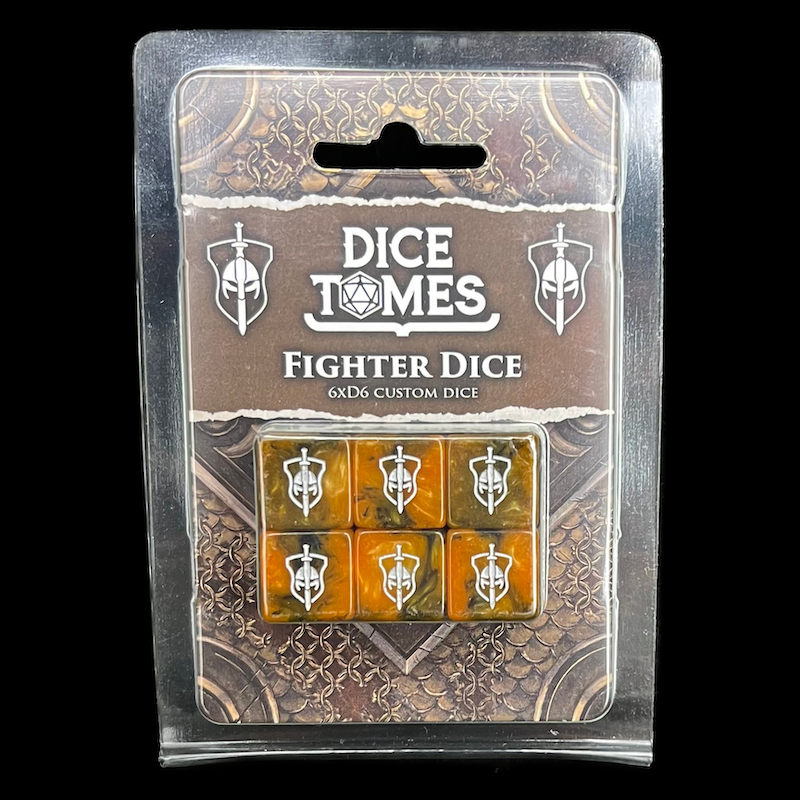 Tome of Combat - Fighter Dice - 6 x D6 Dice Set