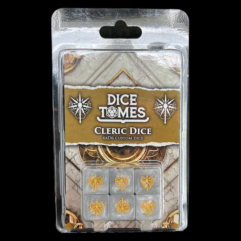 Tome of Divine - Cleric Dice - 6 x D6 Dice Set