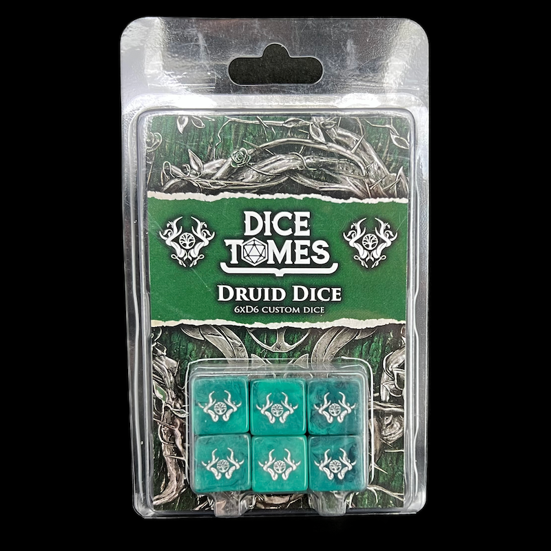 Tome of Nature - Druid Dice - 6 x D6 Dice Set