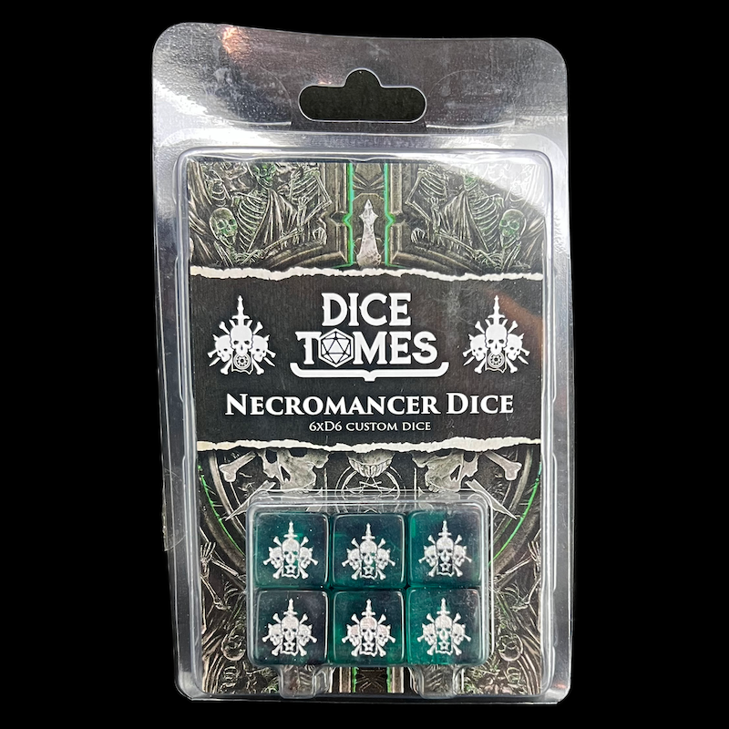 Tome of Undeath - Necromancer Dice - 6 x D6 Dice Set