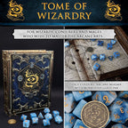 Tome of Wizardry - 10 Dice Polyset / Coin / Dice Tray