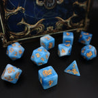 Tome of Wizardry - 10 Dice Polyset / Coin / Dice Tray