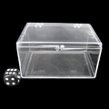 CLEARANCE Ultra Pro Hinged Clear Box - Holds 100 Cards SECONDS 67% OFF