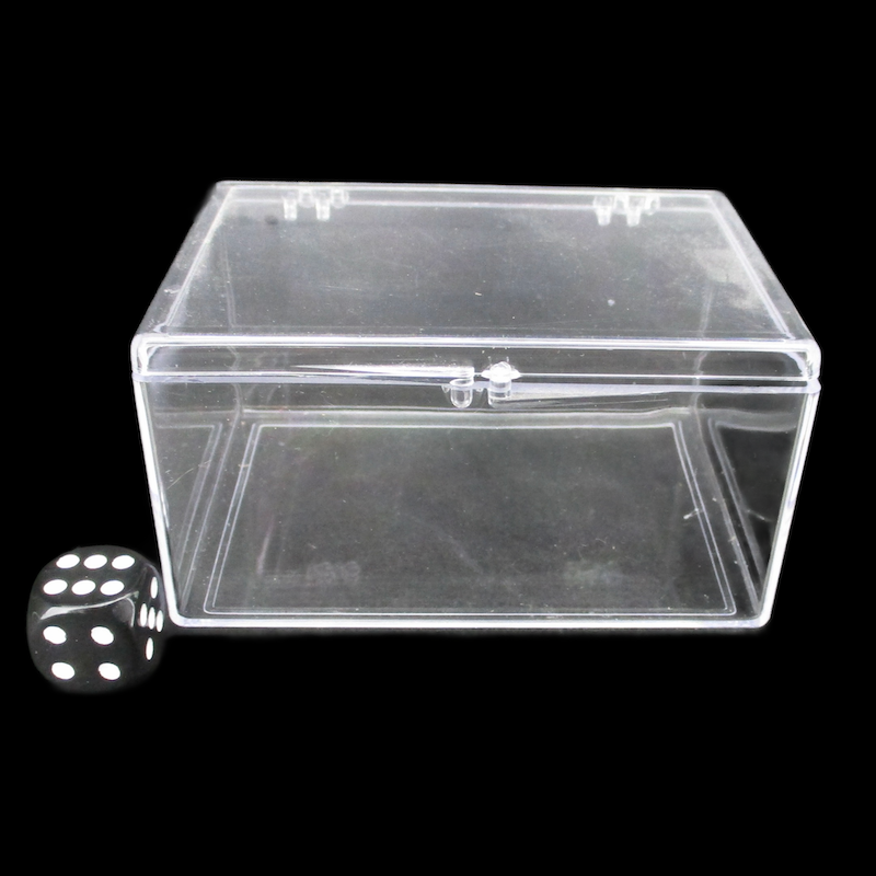 CLEARANCE Ultra Pro Hinged Clear Box - Holds 100 Cards SECONDS 67% OFF