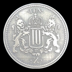 Units Legendary Metal Platinum Coin