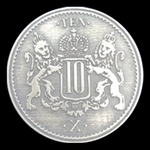 Units Legendary Metal Platinum Coin
