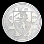 Units Legendary Metal Platinum Coin