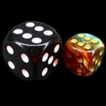 Würfelzeit Alyen Vision Turquoise & Copper 12mm D6 Spot Dice