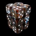 Würfelzeit Cosmoo Frakti Dark 12 x D6 Dice Set