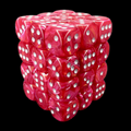 Würfelzeit Cosmoo Tornado Red 36 x D6 Dice Set