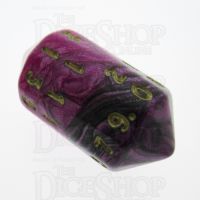 Crystal Caste Toxic Fallout D20 Dice