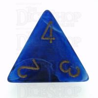 Chessex Vortex Blue D4 Dice