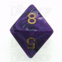 Chessex Vortex Purple D8 Dice
