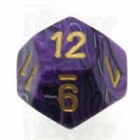 Chessex Vortex Purple D12 Dice