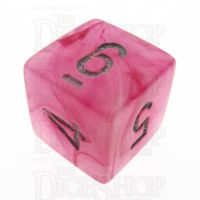 Chessex Ghostly Glow Pink D6 Dice