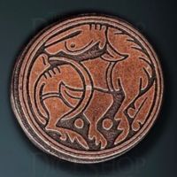 Medieval Legendary Metal Copper Coin