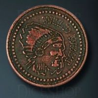 Wild West Legendary Metal Copper Coin