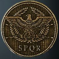 Roman Legendary Metal Gold Coin