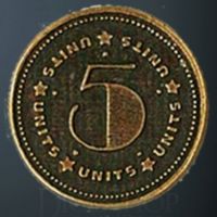 Units Legendary Metal Gold Coin