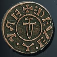Viking Legendary Metal Copper Coin