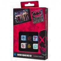 Q Workshop Batman Miniature Game Suicide Squad 6 x D6 Dice Set