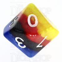 TDSO Layer Burning Sand D10 Dice