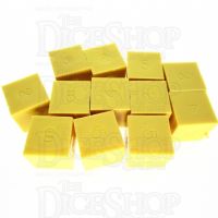GameScience Opaque Saffron Yellow 12 x D6 Dice Set