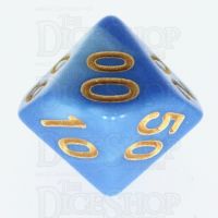 TDSO Duel Blue & Light Blue Percentile Dice - Discontinued