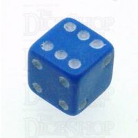 D&G Opaque Blue MINI 7mm D6 Dice