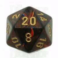 Chessex Scarab Blue Blood D20 Dice