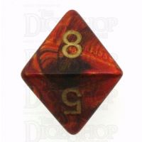 Chessex Scarab Scarlet D8 Dice