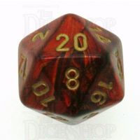 Chessex Scarab Scarlet D20 Dice