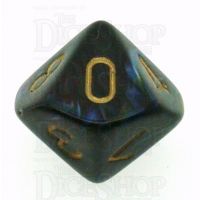 Chessex Lustrous Shadow D10 Dice