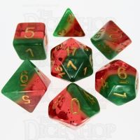 TDSO Layer Watermelon 7 Dice Polyset