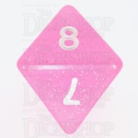 TDSO Galaxy Glitter Princess Pink D8 Dice