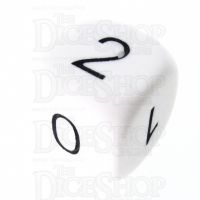 CLEARANCE D&G Opaque White Numbered 0