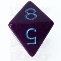 Role 4 Initiative Opaque Purple & Blue D8 Dice