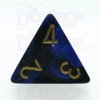 Chessex Gemini Black & Blue D4 Dice