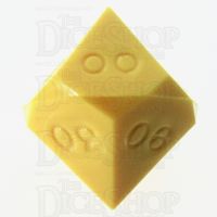 GameScience Opaque Canary Yellow Percentile Dice