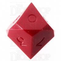 GameScience Opaque Strawberry Red D10 Dice