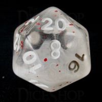 TDSO Particles Swirl Blossom Snowfall D20 Dice
