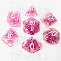 TDSO Sprinkles Beads Pink 7 Dice Polyset