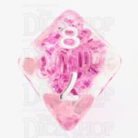 TDSO Sprinkles Beads Pink D8 Dice