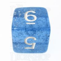 TDSO Glitter Blue D6 Dice